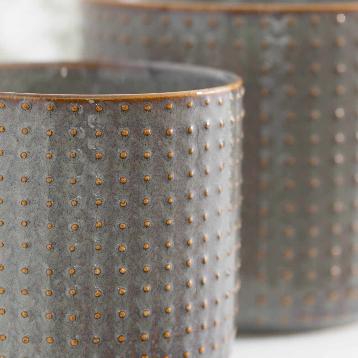 Ceramic Patterned Planters
