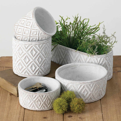 Patterned Pots