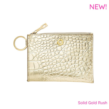 Ossential Leather Card Case in Gold Rush