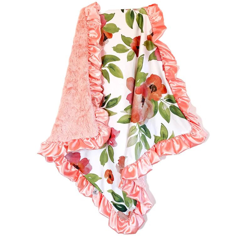 Rockin Royalty Snowcat Ivory Luxe Cuddle Blanket Lasting Impressions