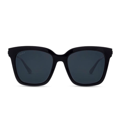 DIFF EYEWEAR Bella Black + Grey + Polarized