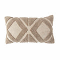 Cotton Blend Chenille Lumbar Pillow
