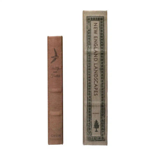 Book Storage Boxes, Set of 2