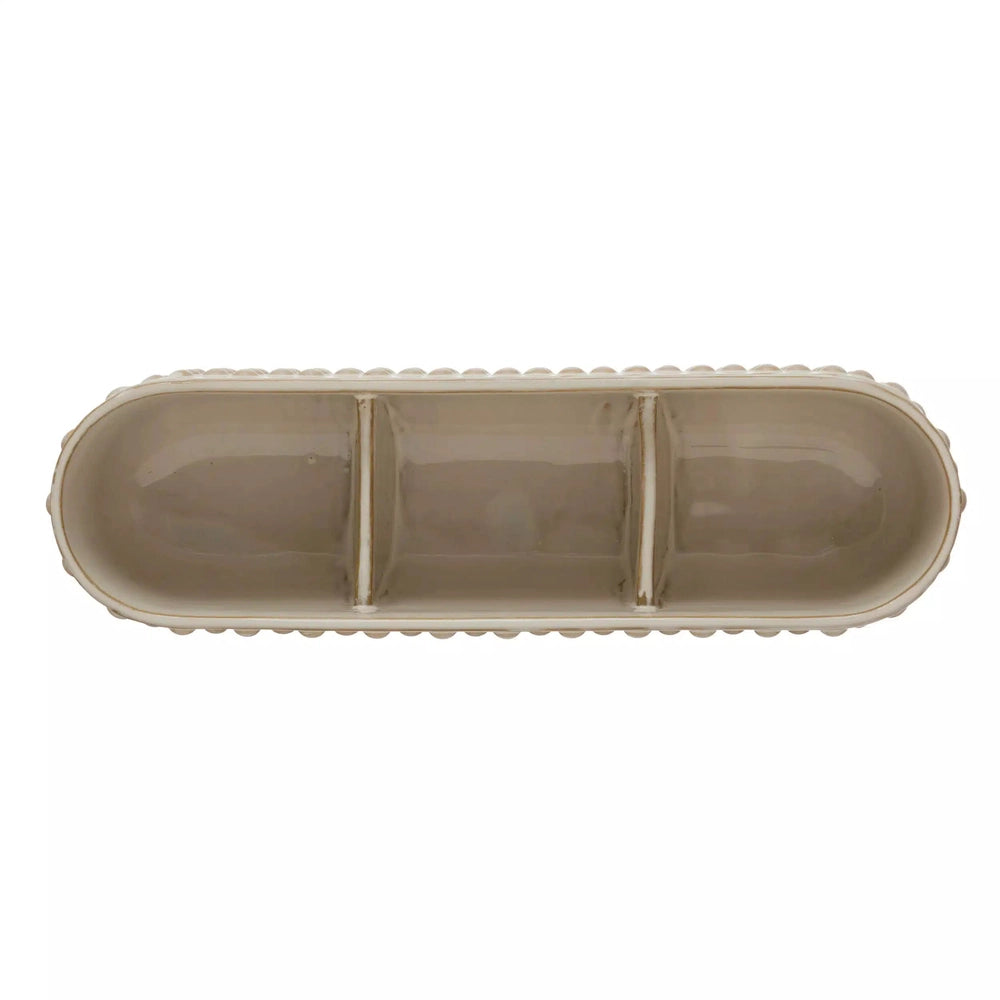 Hobnail Window Planter with 3 Sections