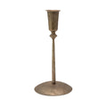 Hand-Forged Hammered Metal Taper Holder