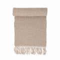 Woven Cotton/Jute Table Runner