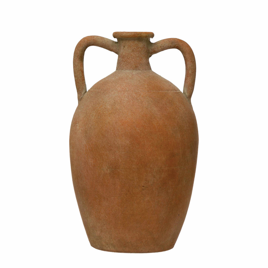 Terra-cotta Urn with Handles
