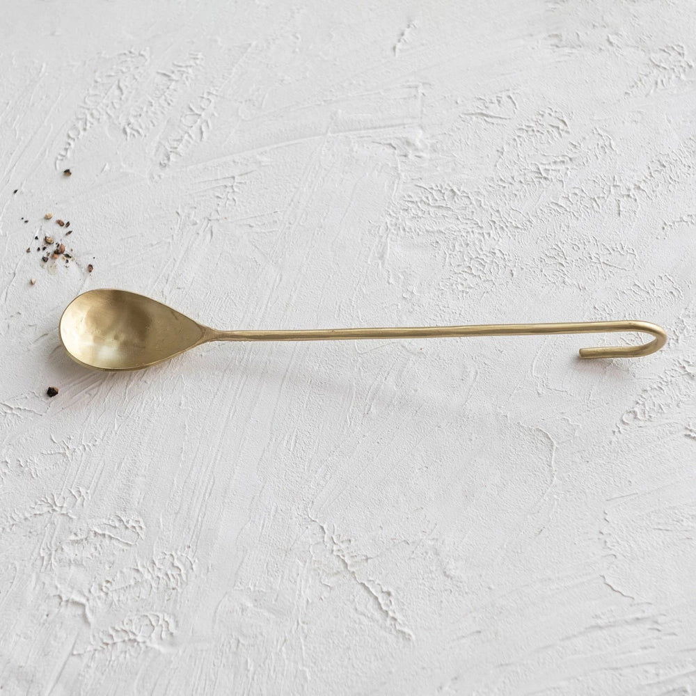 Hand Forged Brass Spoon