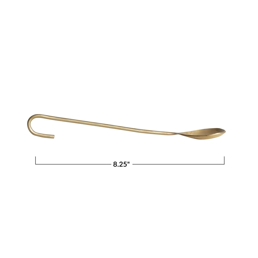 Hand Forged Brass Spoon