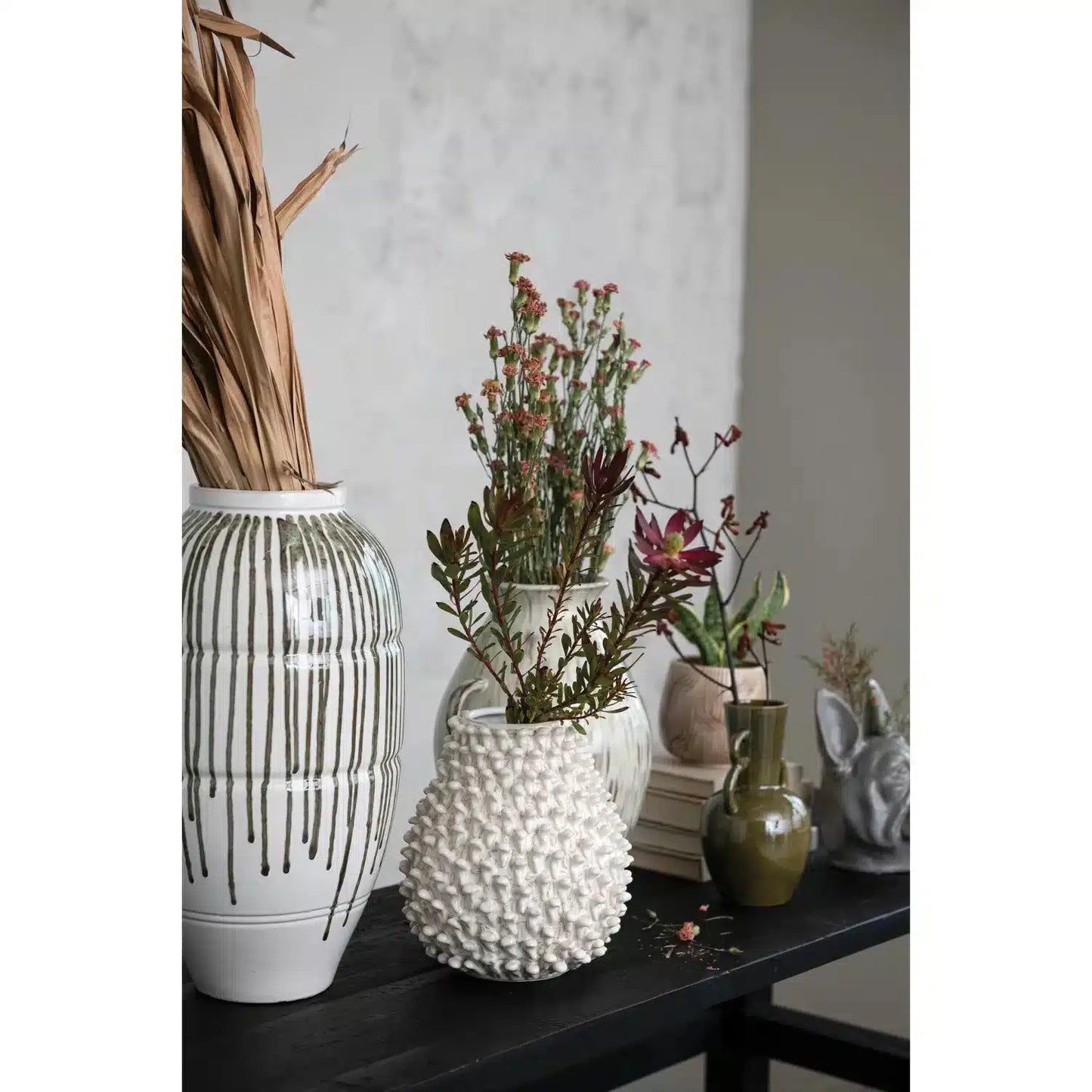 Embossed Stoneware Formed Vase | Bridal Shower Callie Adams & Kaden Jernigan