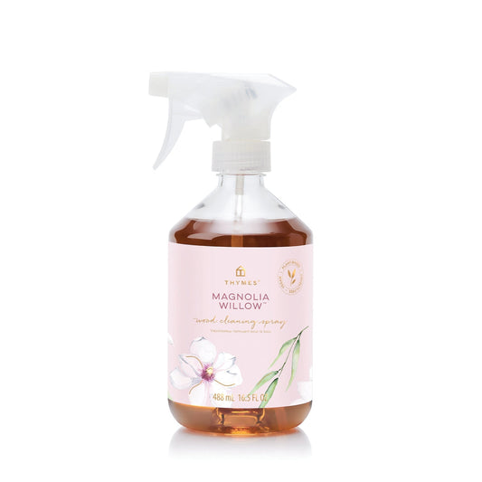 Thymes Wood Cleaning Spray, Magnolia Willow