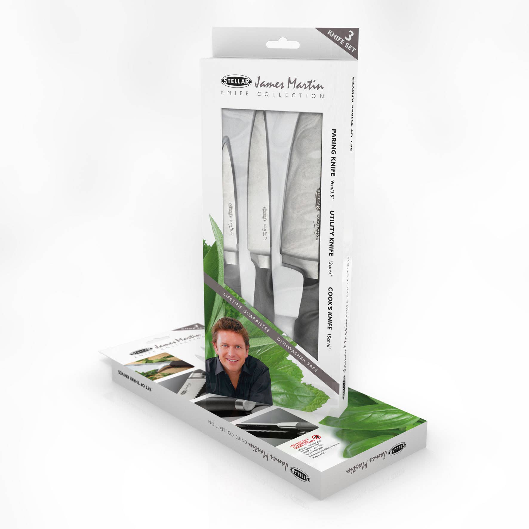 Stellar James Martin, IJ 3 Piece Knife Set