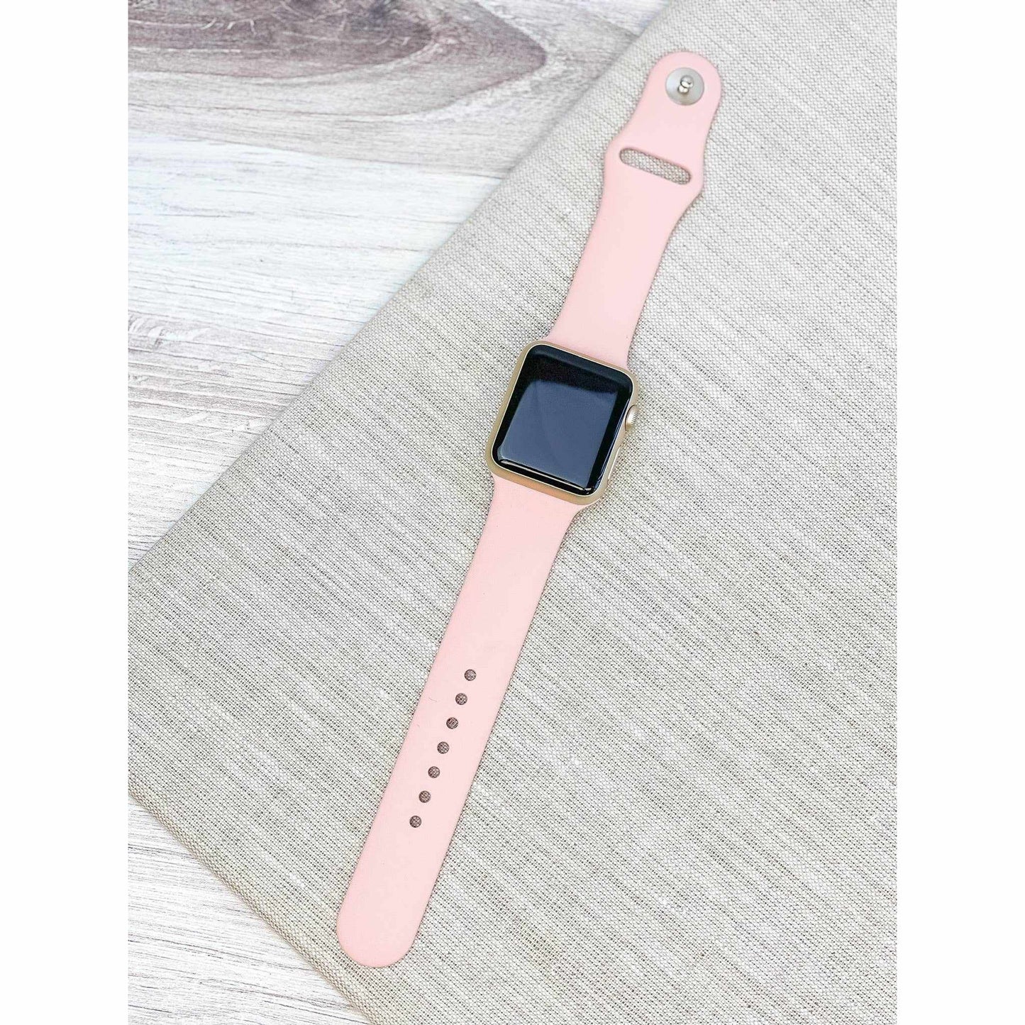 The Solid Silicone Smart Watch Band