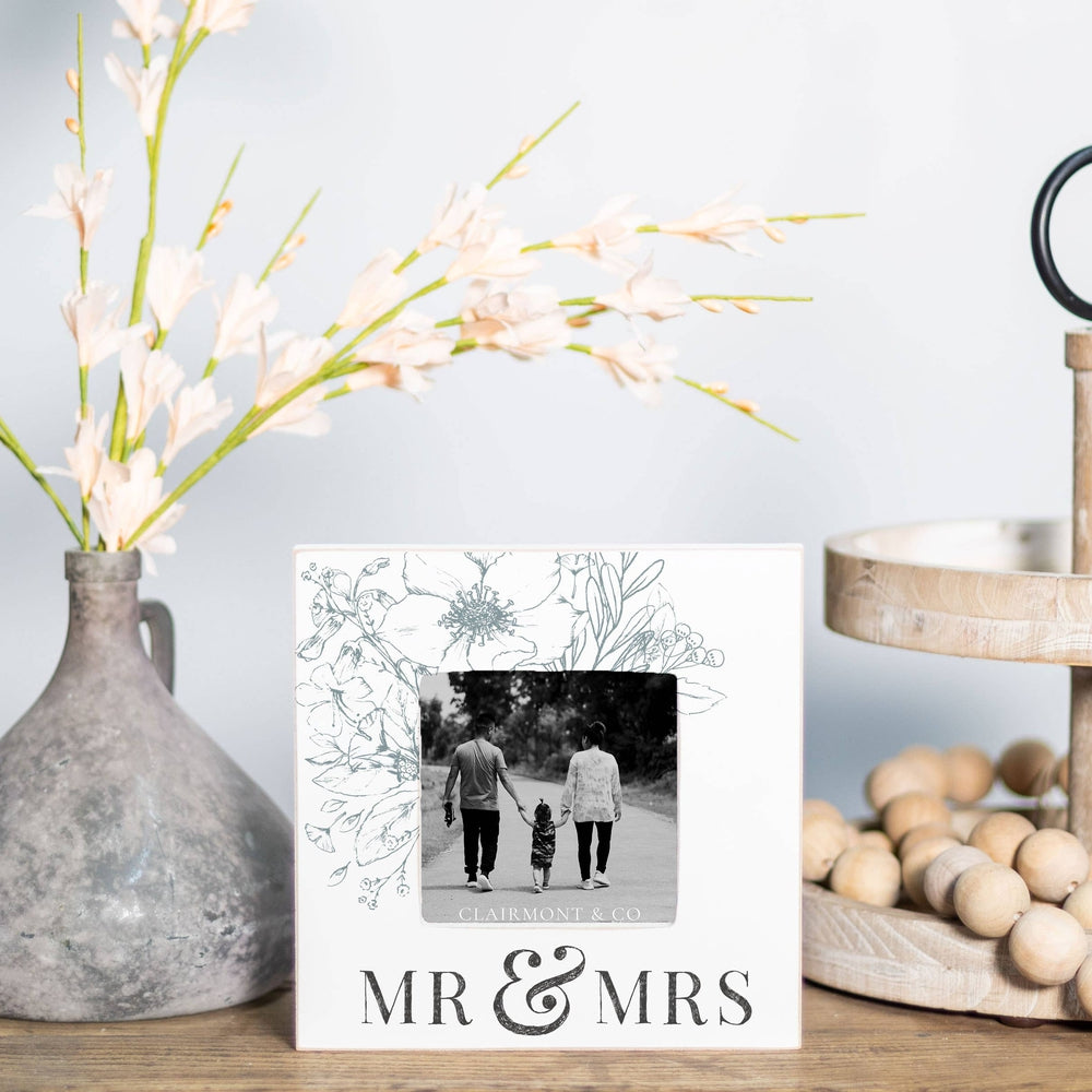 Mr and Mrs Frame, Wedding Present, Wedding Gift, Wood Frame