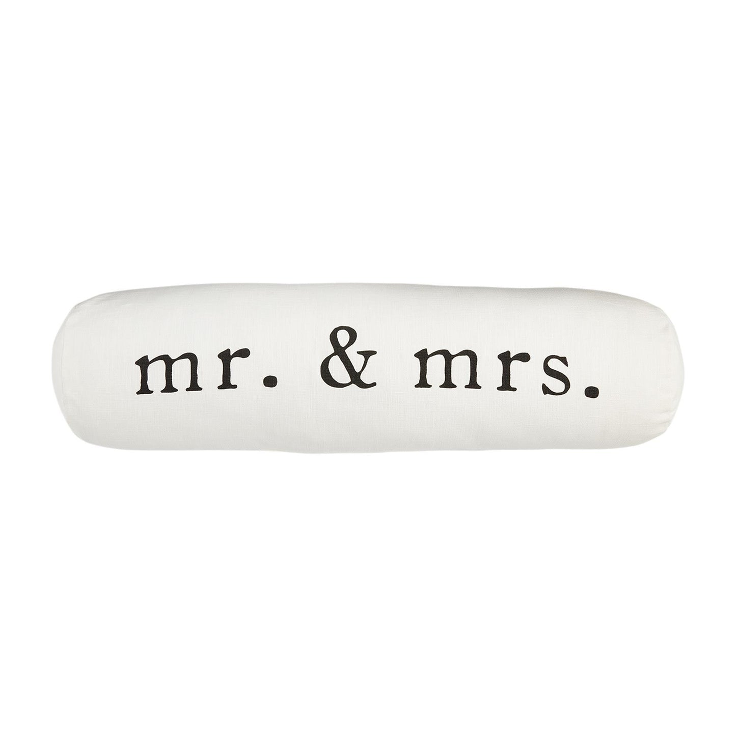 Mr. & Mrs. Bolster Pillow | Bridal Shower Krystin Yarbrough & Colton Weatherly