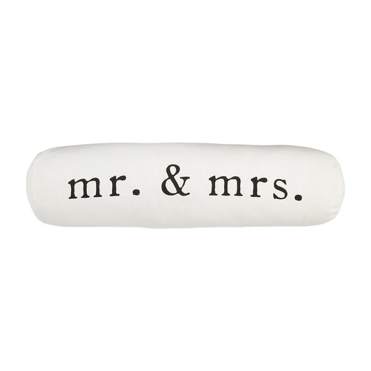 Mr. & Mrs. Bolster Pillow | Bridal Shower Katie Wagstaff & Brady McSwain