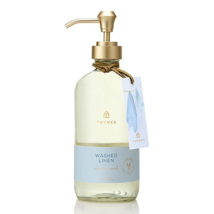 Thymes Large Hand Wash, Washed Linen