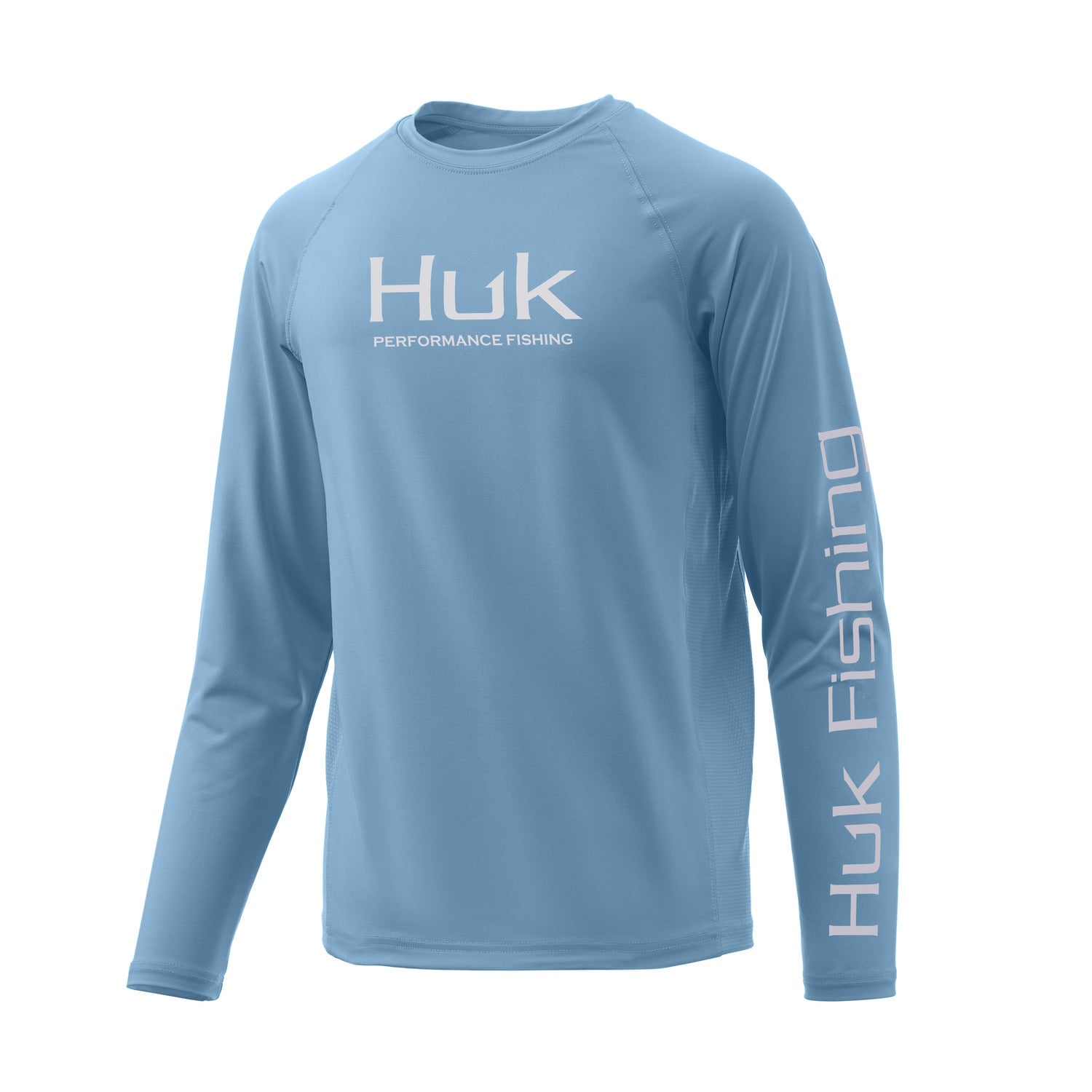 HUK HUK Youth Pursuit Long Sleeve in Ice Blue
