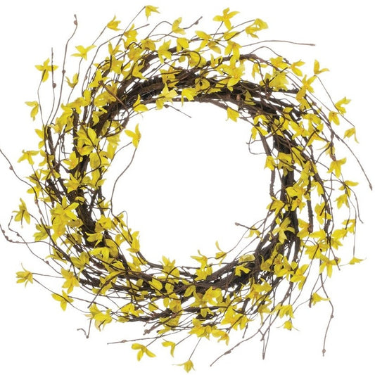 Forsythia Wreath-Sullivan's-Lasting Impressions