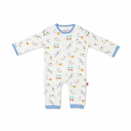 Organic Cotton Magnetic Coverall