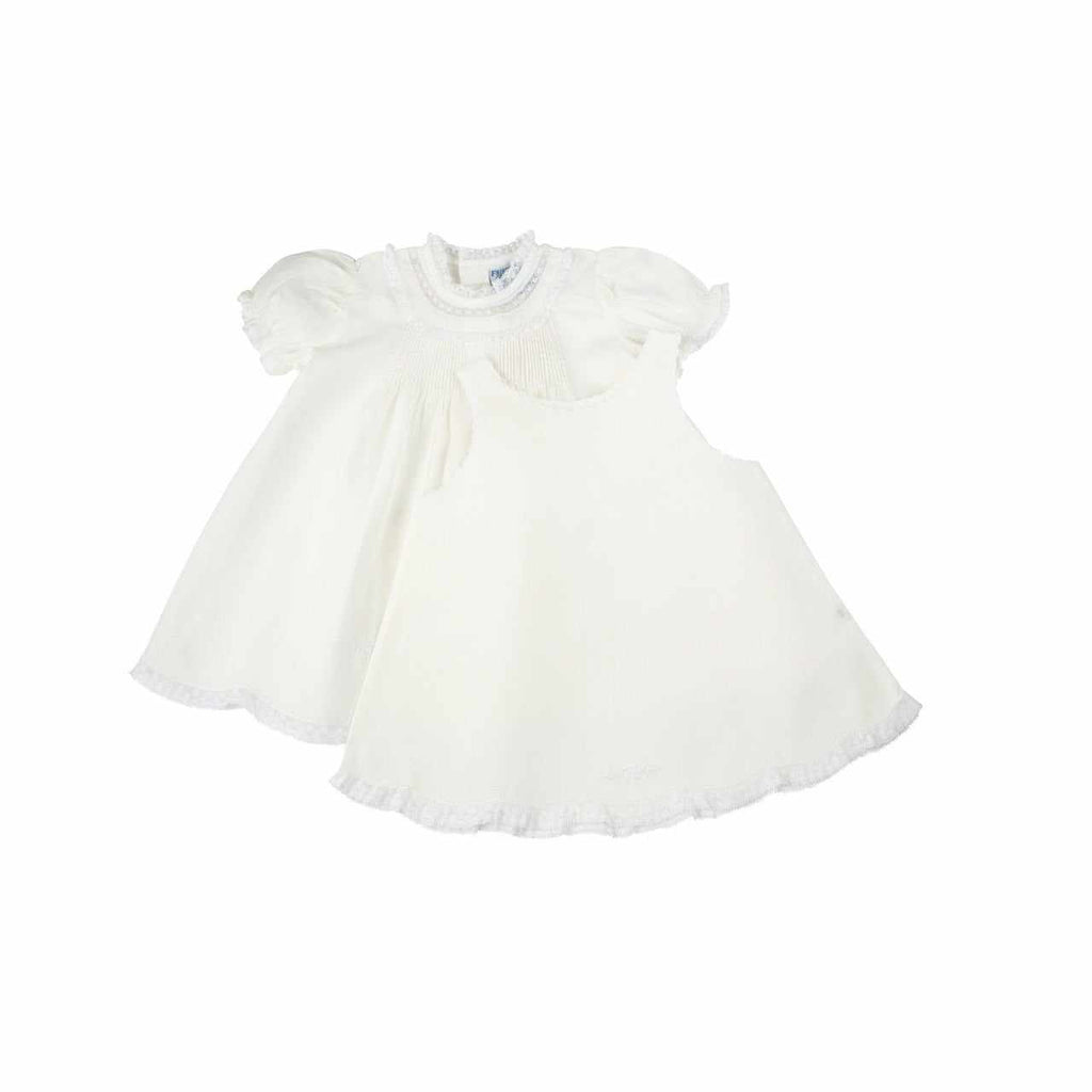 Feltman Brothers Lace Ruffled Slip Dress