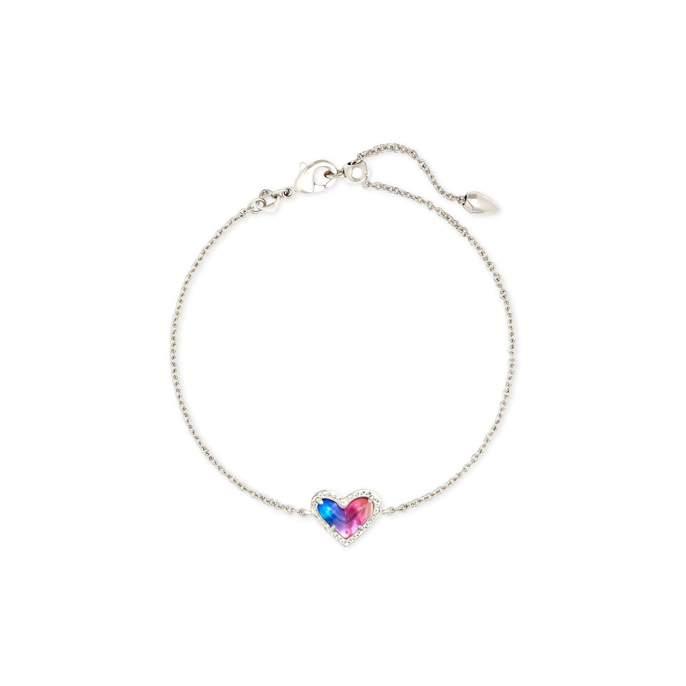 Ari Heart Delicate Chain Bracelet