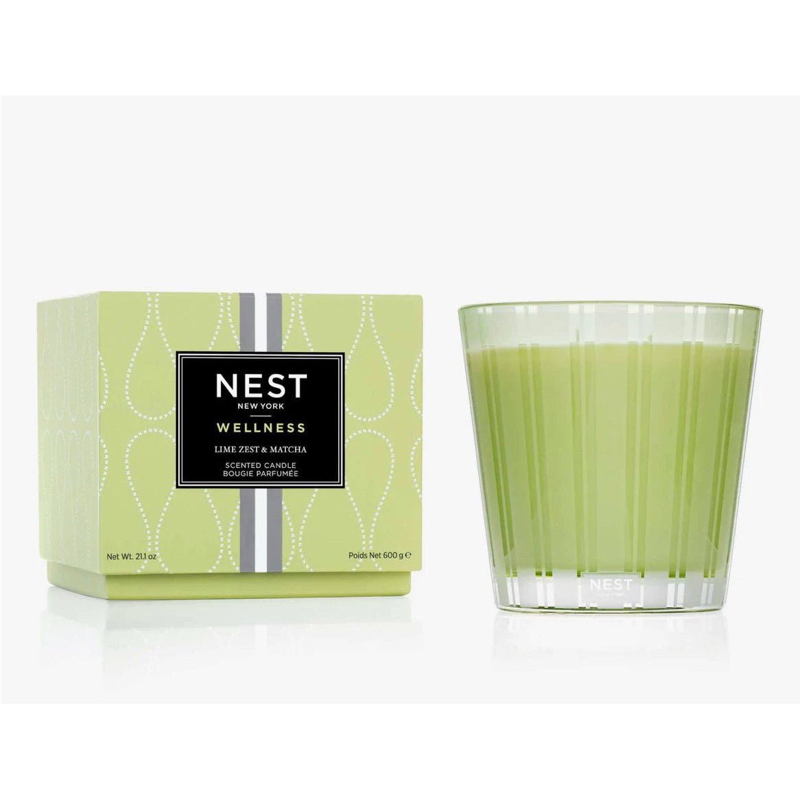 Nest New York 3-Wick Candle, 21.2 oz in Lime Zest and Matcha