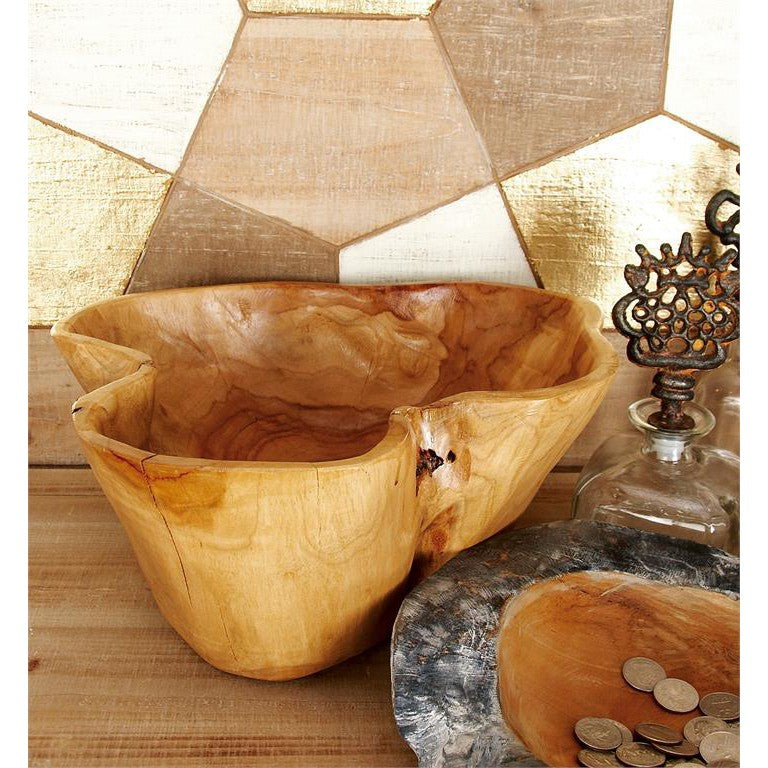 Teak Rustic Bowl