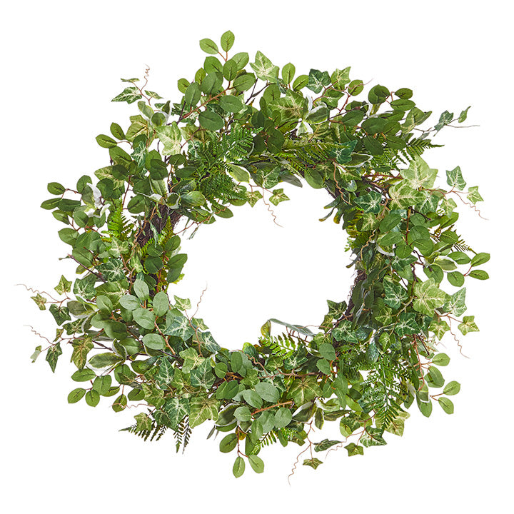 Mixed Greenery Wreath