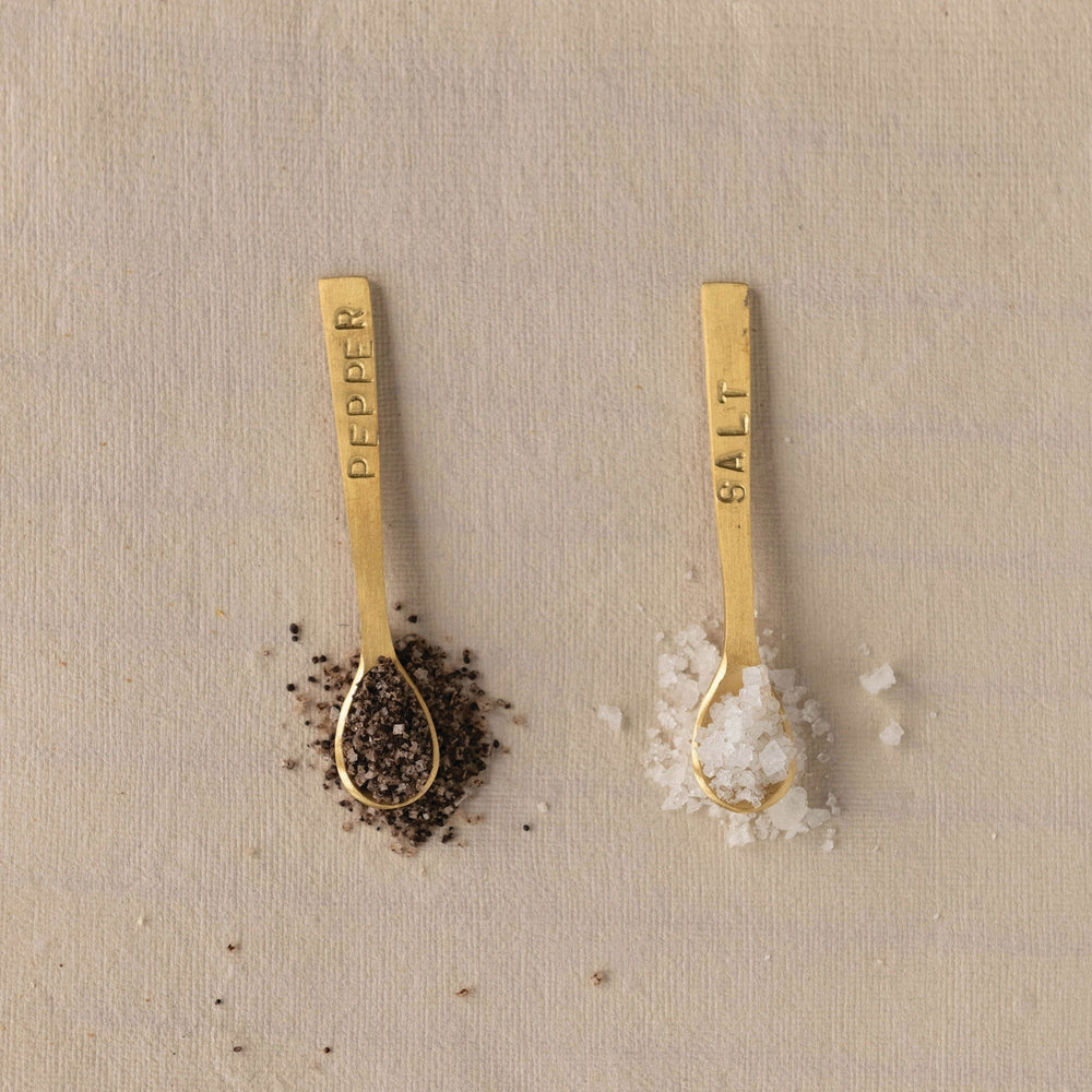 Salt and Pepper Spoons, Set of 2 | Bridal Shower Maddi Eddings & Tucker Clark