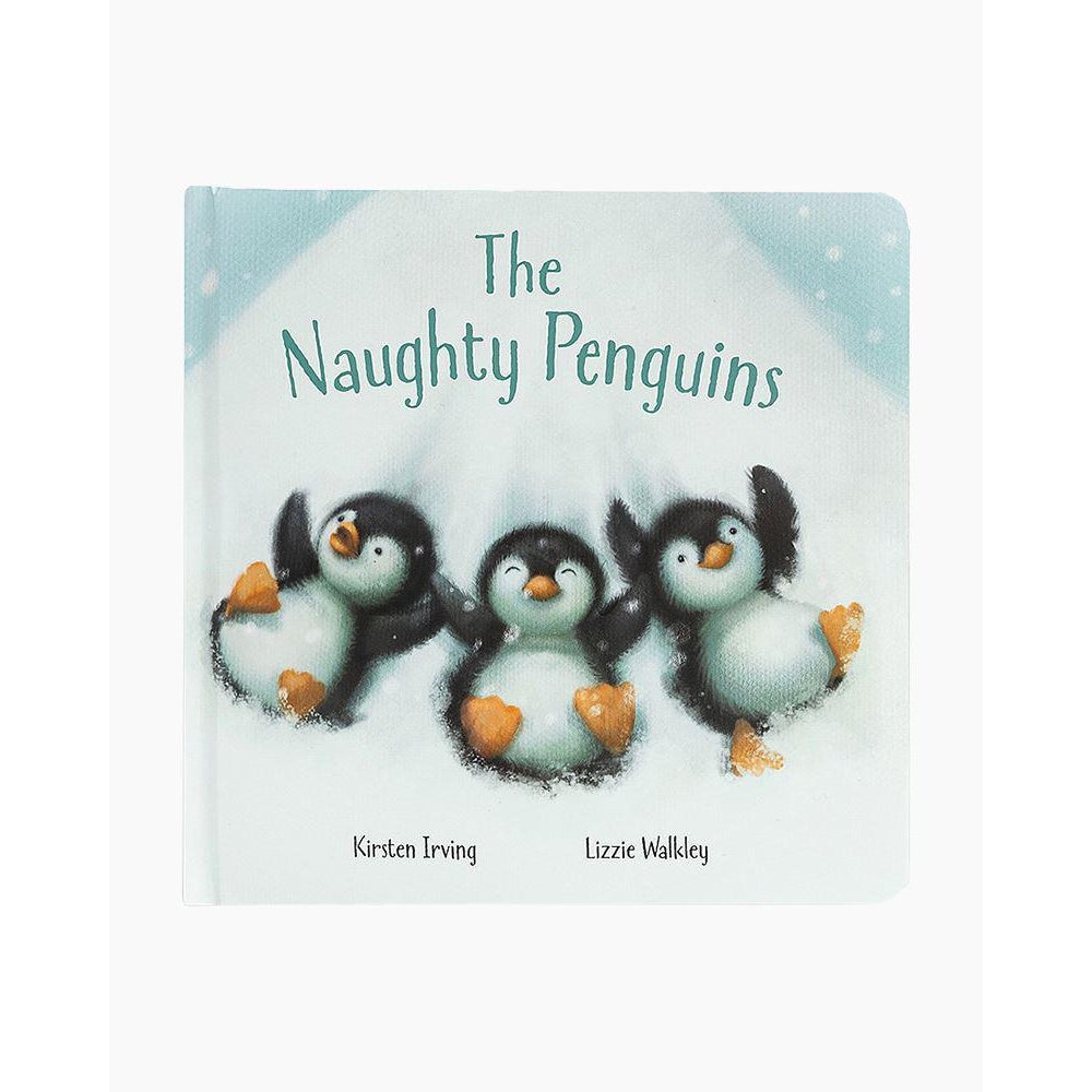 JellyCat Naughty Penguins Book, The