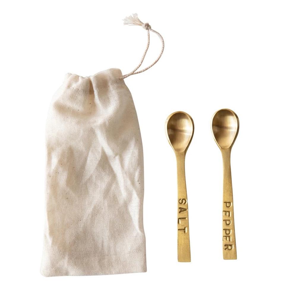 Salt and Pepper Spoons, Set of 2 | Bridal Shower Maddi Eddings & Tucker Clark