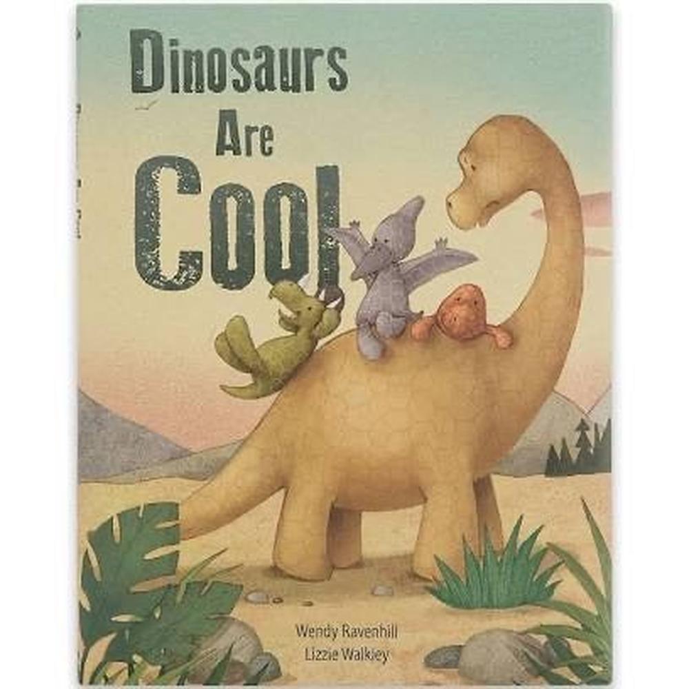 JellyCat Dinosaurs Are Cool Book