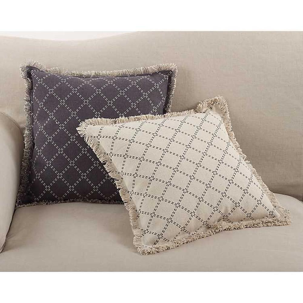 Diamond Design Square Pillows Pillow