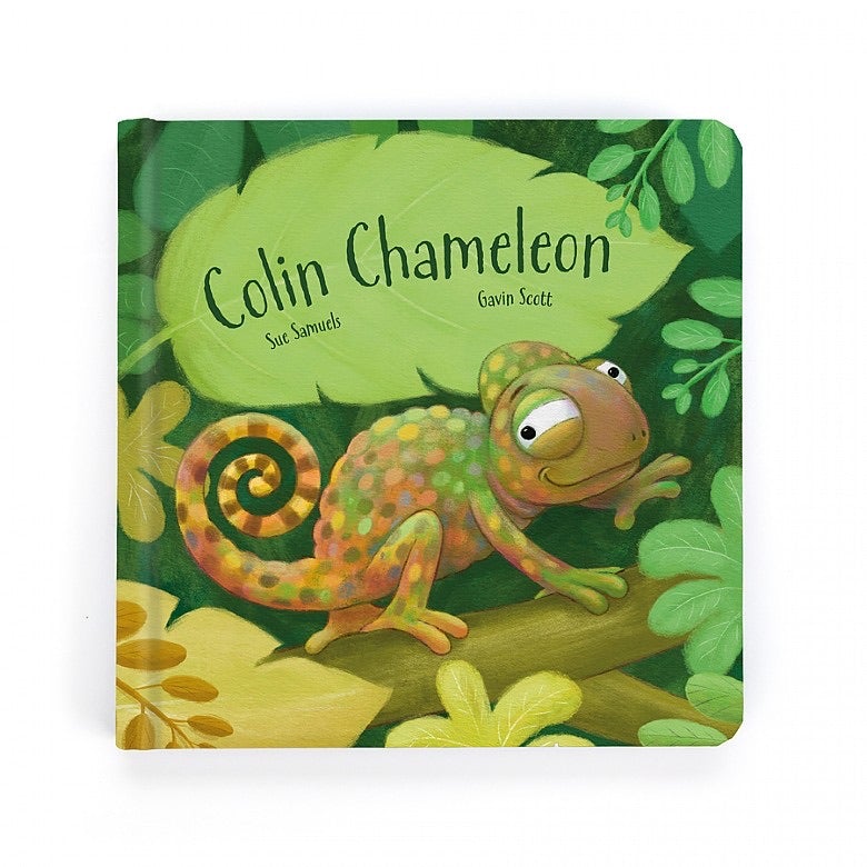 JellyCat Colin Chameleon Board Book