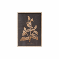 Wall Decor with Botanical Print, 2 Styles