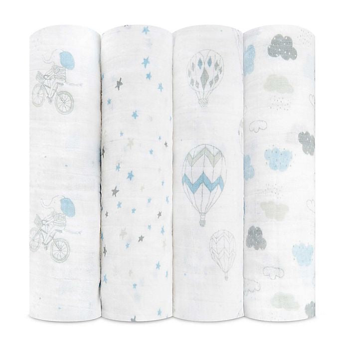 Night Sky Swaddle 4 Pack-Aden + Anais-Lasting Impressions