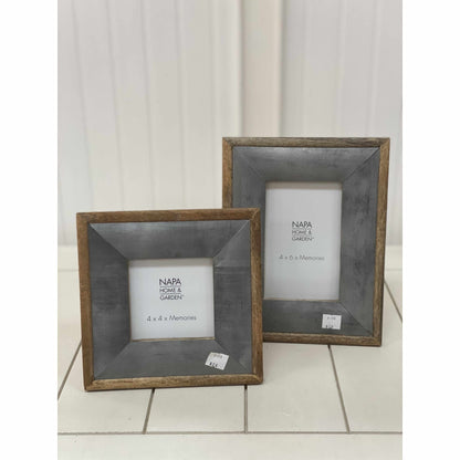 Gray and Brown Frames