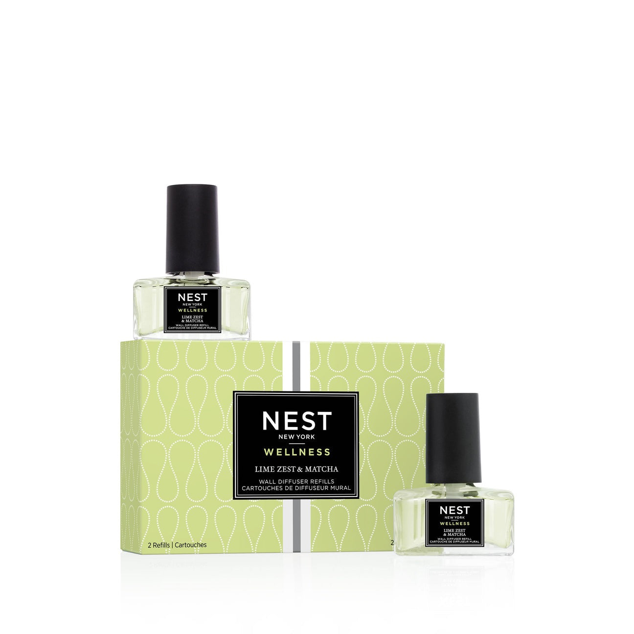 Plug-In Wall Diffuser Refill, Lime Zest & Matcha