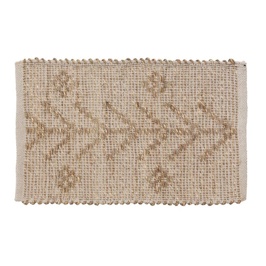 Woven Jute and Cotton Placemat