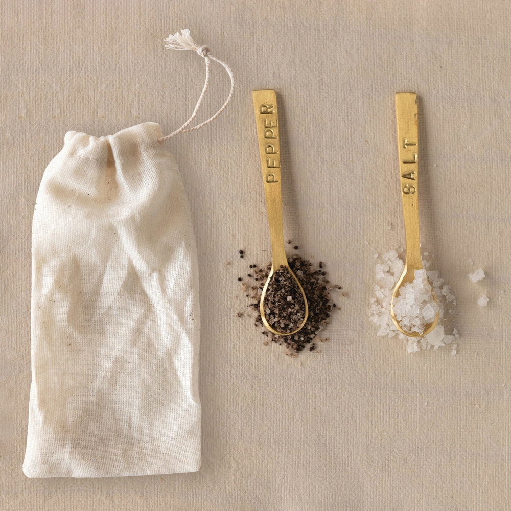 Salt and Pepper Spoons, Set of 2 | Bridal Shower Maddi Eddings & Tucker Clark