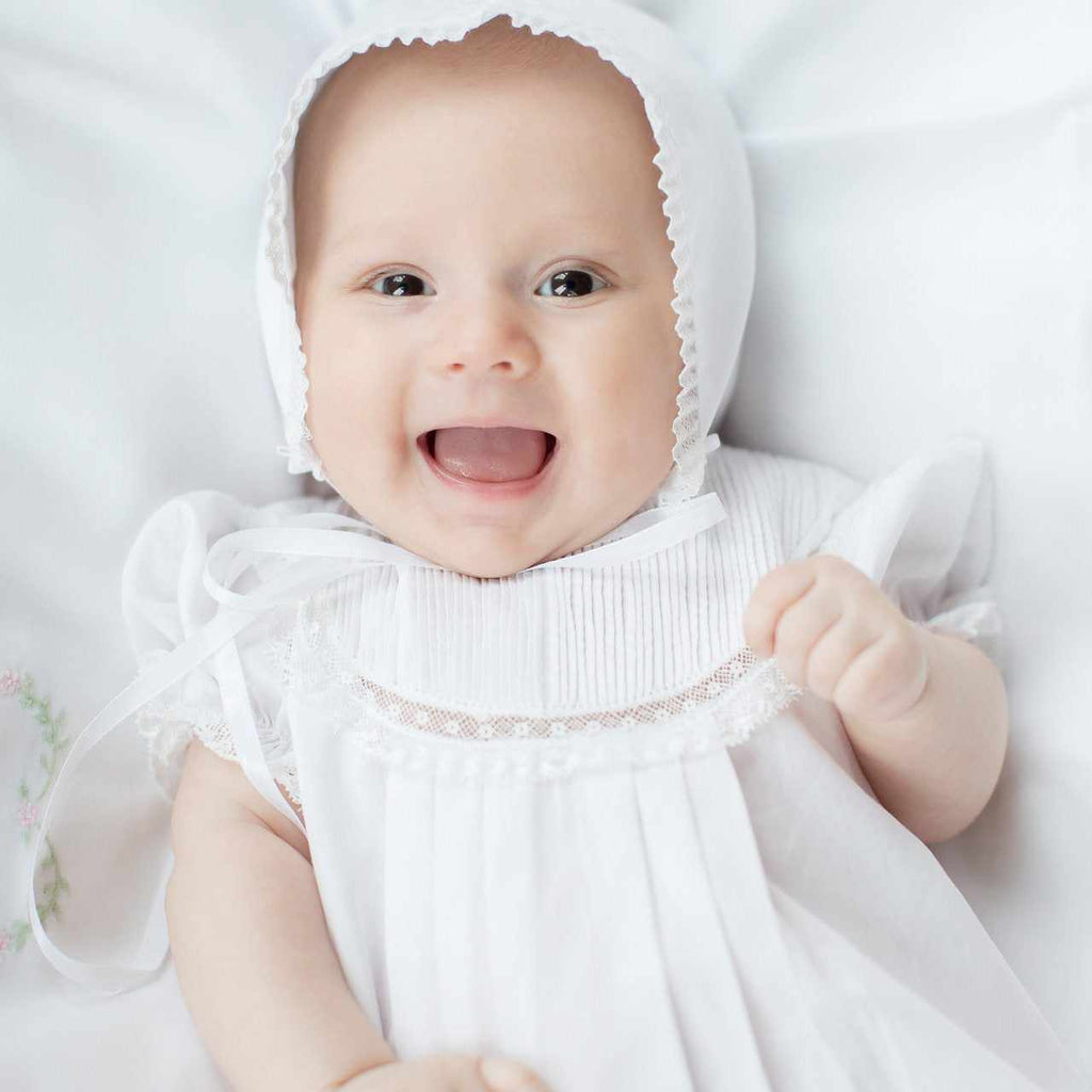 Girls Pintucked Yoke Special Occasion Set