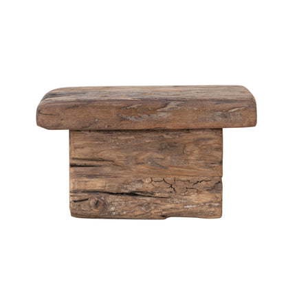 Decorative Reclaimed Wood Pedestal (Each One Will Vary)