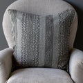Heathered Waffle Weave Pillow- Grey-Park Hill-Lasting Impressions