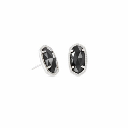 Kendra Scott Ellie Earring Gunmetal Platinum Drusy