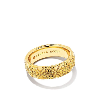 Kendra Scott Gold Harper Band Ring