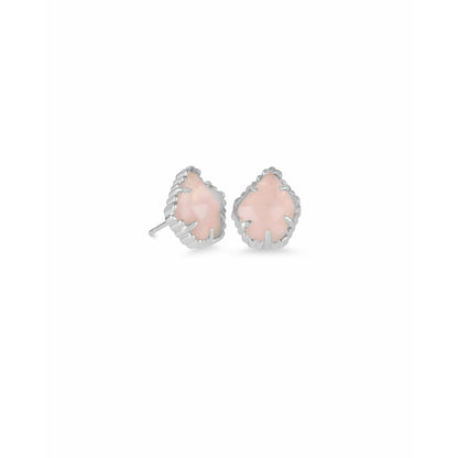 Kendra Scott Tessa Earring Rhodium White Pearl