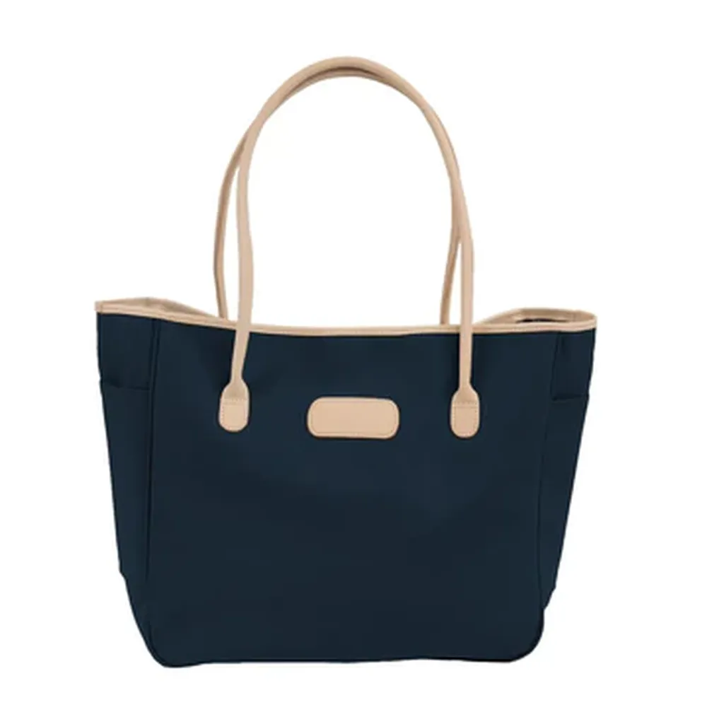 Navy Coated Canvas Jon Hart Tyler Tote