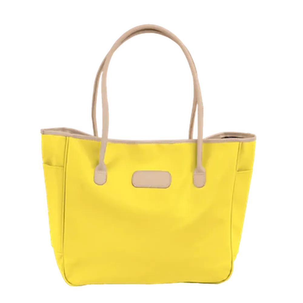 Lemon Coated Canvas Jon Hart Tyler Tote