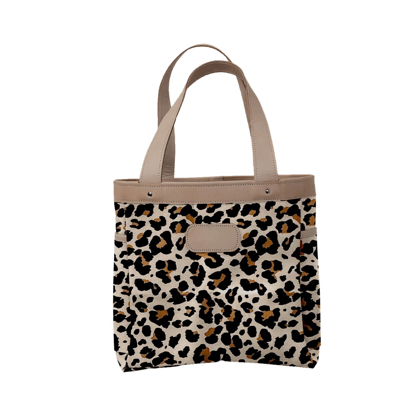Jon Hart - Left Bank - Leopard Coated Canvas Front Angle in Color 'Leopard Coated Canvas'